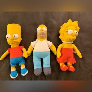 2013, 2014 The Simpsons Stuffed Dolls